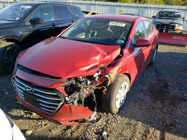 Photo 1 VIN: 5NPD74LF7HH117089 - HYUNDAI ELANTRA SE 