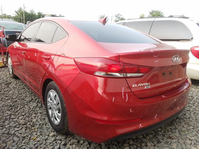 Photo 2 VIN: 5NPD74LF8HH068162 - HYUNDAI ELANTRA SE 