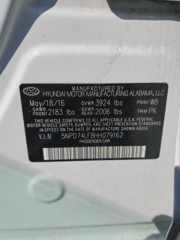 Photo 11 VIN: 5NPD74LF8HH079162 - HYUNDAI ELANTRA SE 