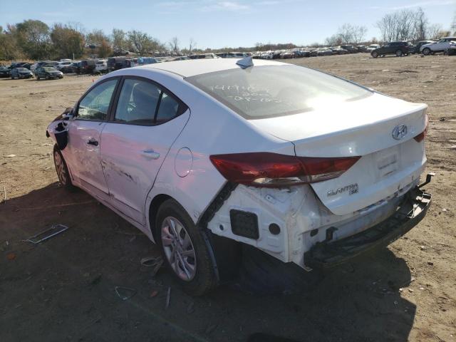 Photo 2 VIN: 5NPD74LF8HH086306 - HYUNDAI ELANTRA SE 