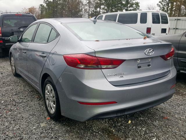 Photo 2 VIN: 5NPD74LF8HH141501 - HYUNDAI ELANTRA SE 