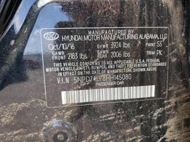 Photo 11 VIN: 5NPD74LF8HH145080 - HYUNDAI ELANTRA SE 