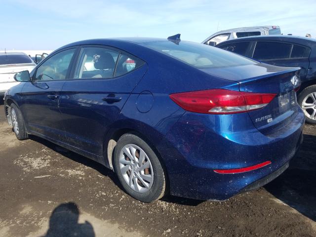 Photo 2 VIN: 5NPD74LF8HH145743 - HYUNDAI ELANTRA SE 