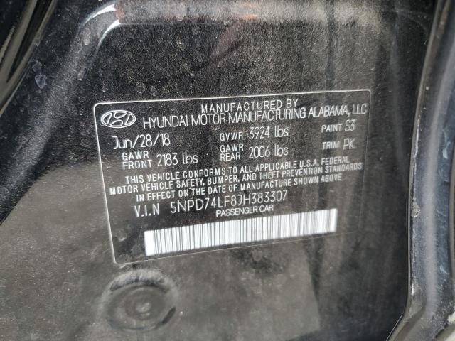 Photo 11 VIN: 5NPD74LF8JH383307 - HYUNDAI ELANTRA SE 