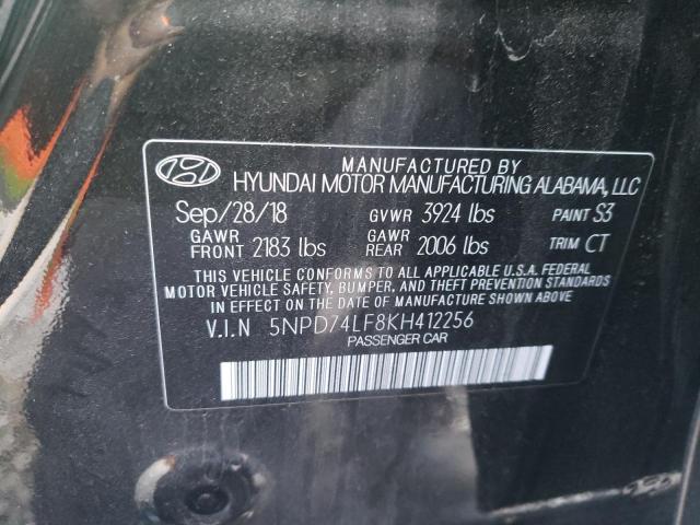 Photo 12 VIN: 5NPD74LF8KH412256 - HYUNDAI ELANTRA 