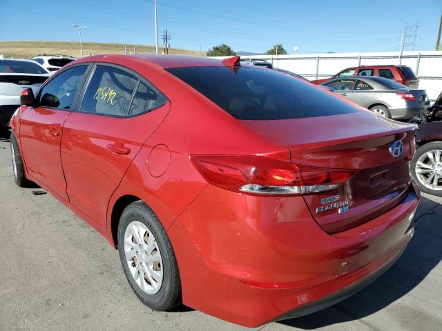 Photo 2 VIN: 5NPD74LF9HH085553 - HYUNDAI ELANTRA SE 