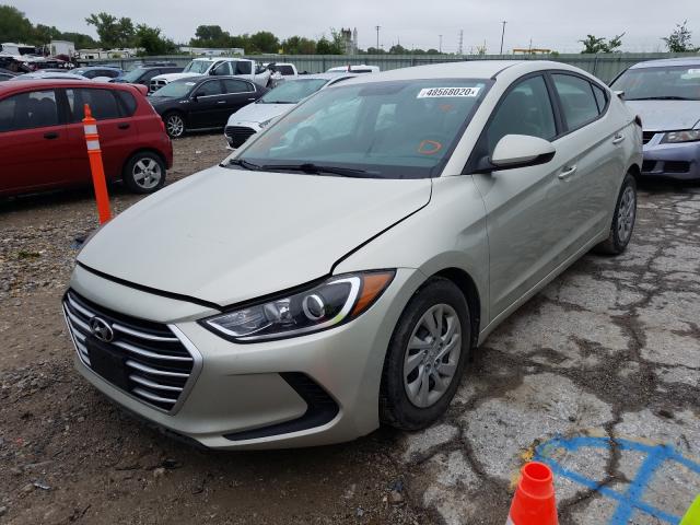 Photo 1 VIN: 5NPD74LF9HH100844 - HYUNDAI ELANTRA SE 