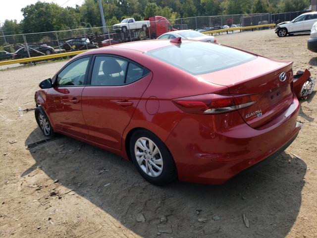 Photo 2 VIN: 5NPD74LF9HH163927 - HYUNDAI ELANTRA SE 