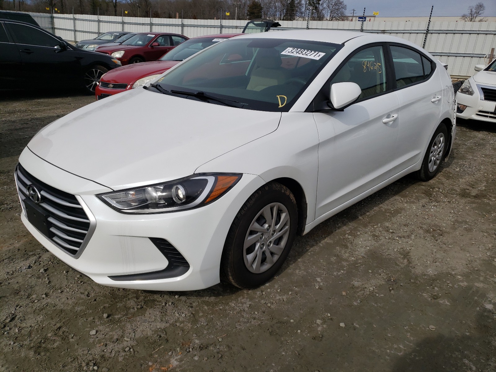 Photo 1 VIN: 5NPD74LF9HH176421 - HYUNDAI ELANTRA SE 