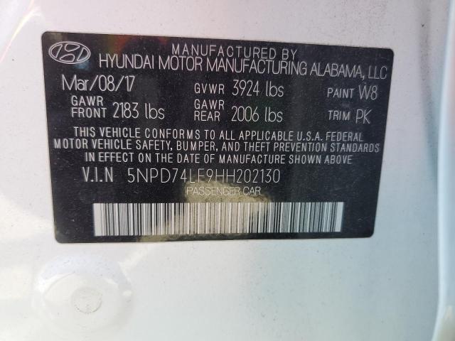 Photo 11 VIN: 5NPD74LF9HH202130 - HYUNDAI ELANTRA 