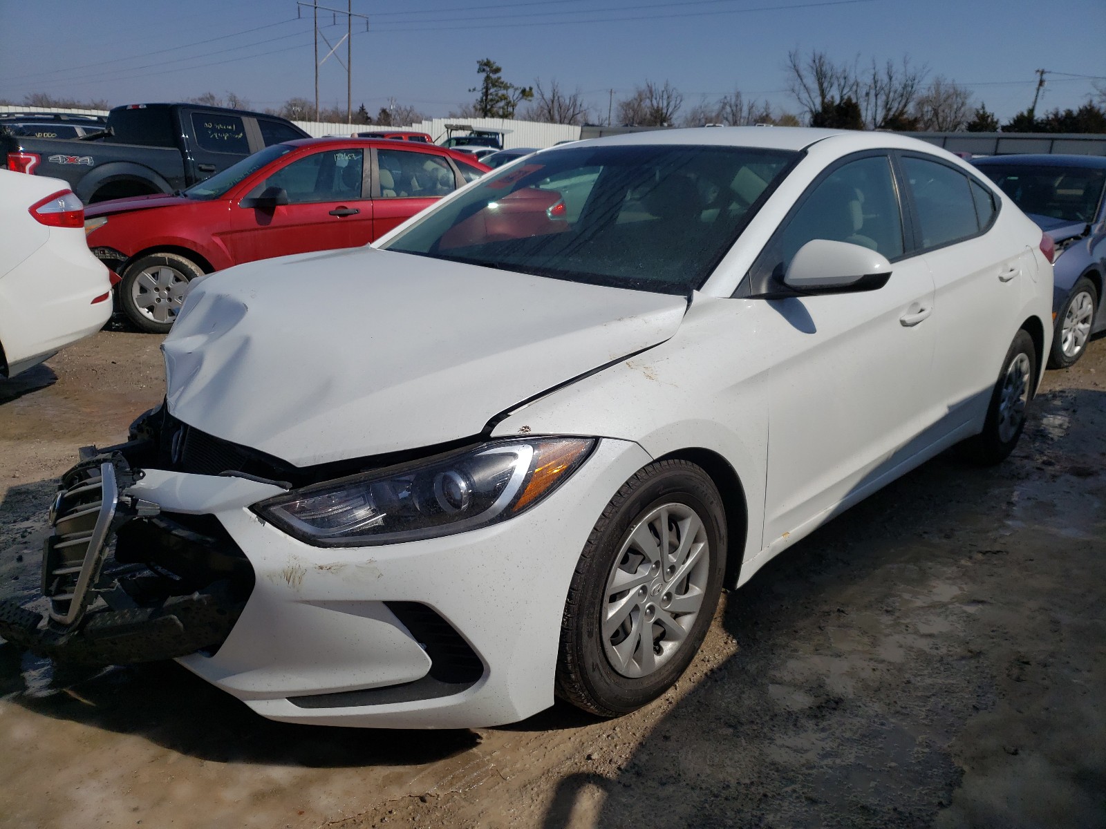 Photo 1 VIN: 5NPD74LF9HH206047 - HYUNDAI ELANTRA SE 