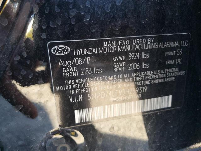 Photo 11 VIN: 5NPD74LF9JH259319 - HYUNDAI ELANTRA SE 