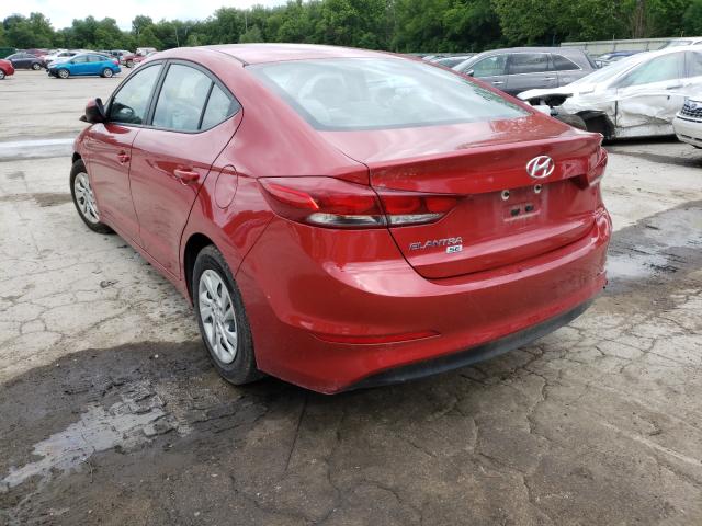 Photo 2 VIN: 5NPD74LF9JH263208 - HYUNDAI ELANTRA SE 