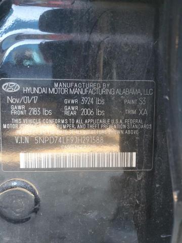 Photo 11 VIN: 5NPD74LF9JH291588 - HYUNDAI ELANTRA 