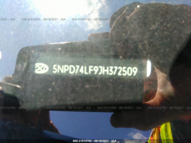 Photo 8 VIN: 5NPD74LF9JH372509 - HYUNDAI ELANTRA 