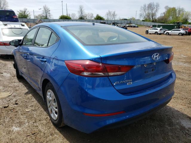 Photo 2 VIN: 5NPD74LF9JH394025 - HYUNDAI ELANTRA SE 