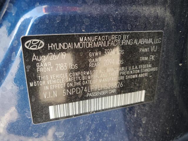 Photo 11 VIN: 5NPD74LF9LH528826 - HYUNDAI ELANTRA SE 