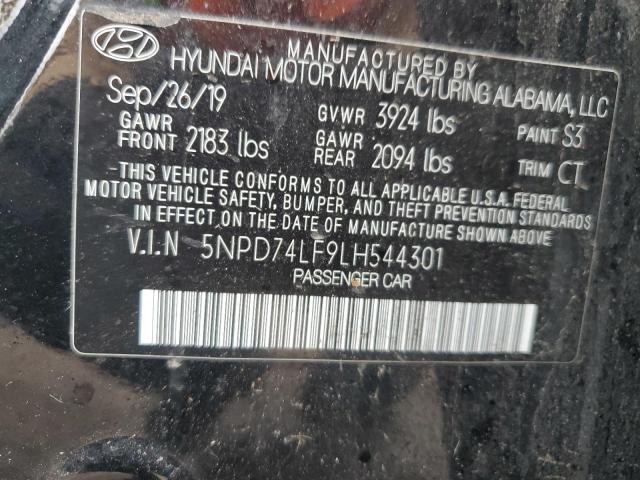 Photo 11 VIN: 5NPD74LF9LH544301 - HYUNDAI ELANTRA 