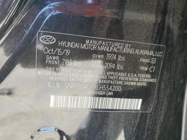 Photo 11 VIN: 5NPD74LF9LH554200 - HYUNDAI ELANTRA 