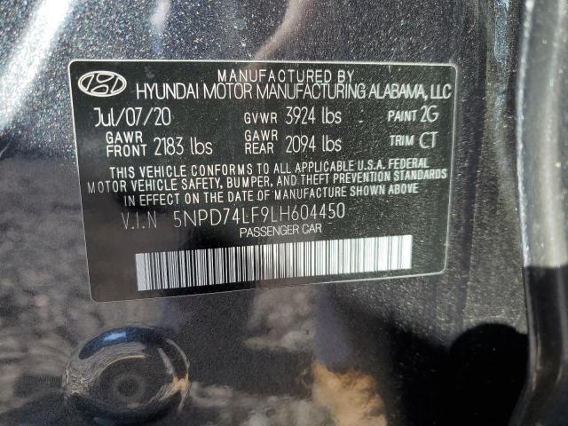 Photo 11 VIN: 5NPD74LF9LH604450 - HYUNDAI ELANTRA SE 