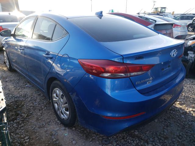 Photo 2 VIN: 5NPD74LFXHH113179 - HYUNDAI ELANTRA SE 