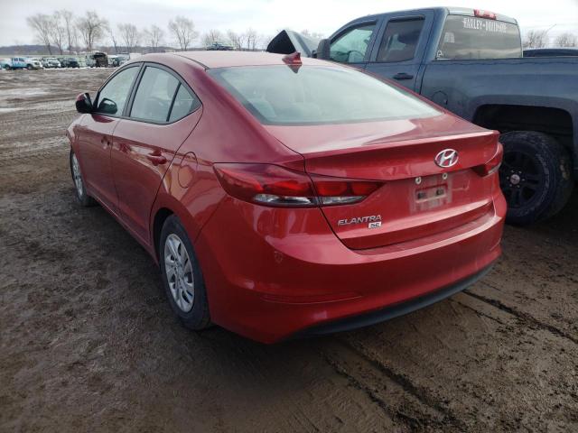 Photo 2 VIN: 5NPD74LFXHH143878 - HYUNDAI ELANTRA SE 