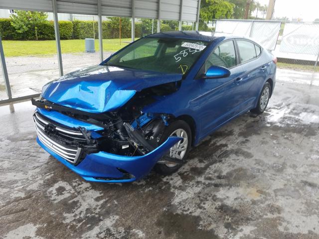 Photo 1 VIN: 5NPD74LFXHH155836 - HYUNDAI ELANTRA SE 