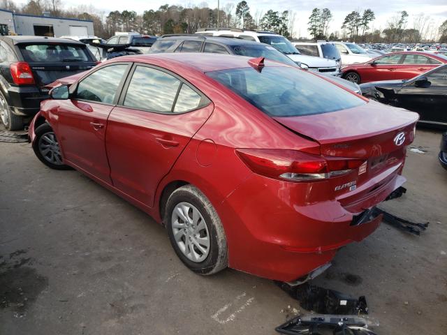 Photo 2 VIN: 5NPD74LFXHH179781 - HYUNDAI ELANTRA SE 