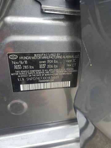 Photo 11 VIN: 5NPD74LFXKH436669 - HYUNDAI ELANTRA SE 