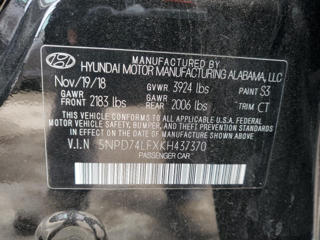 Photo 9 VIN: 5NPD74LFXKH437370 - HYUNDAI ELANTRA SE 