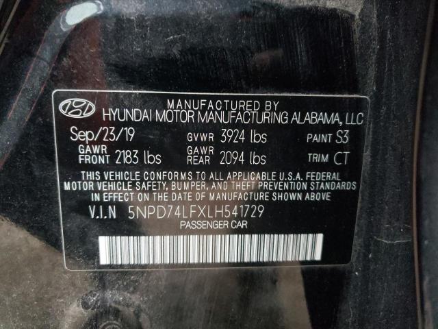 Photo 11 VIN: 5NPD74LFXLH541729 - HYUNDAI ELANTRA 