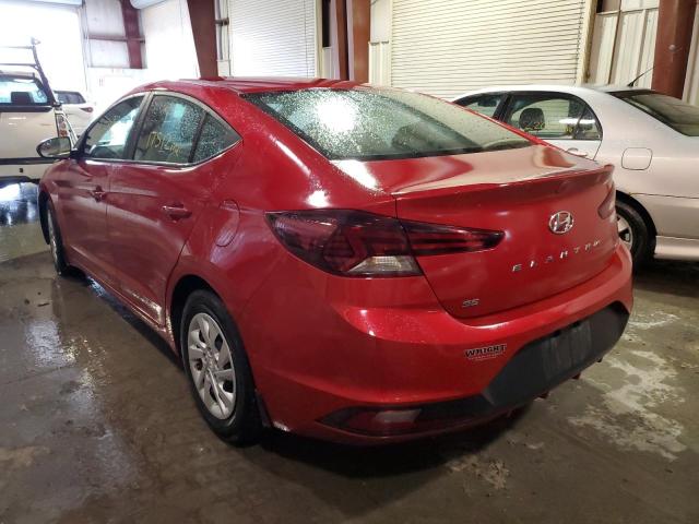 Photo 2 VIN: 5NPD74LFXLH615831 - HYUNDAI ELANTRA SE 