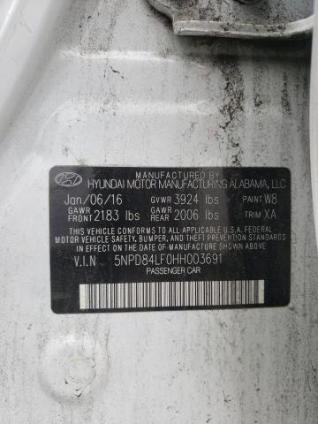 Photo 11 VIN: 5NPD84LF0HH003691 - HYUNDAI ELANTRA SE 