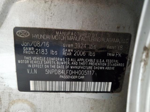 Photo 9 VIN: 5NPD84LF0HH005117 - HYUNDAI ELANTRA SE 