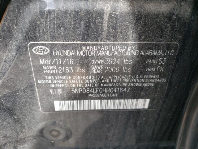 Photo 9 VIN: 5NPD84LF0HH041647 - HYUNDAI ELANTRA SE 