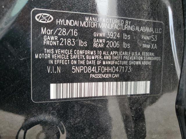 Photo 11 VIN: 5NPD84LF0HH047173 - HYUNDAI ELANTRA SE 