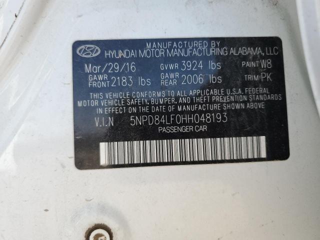 Photo 11 VIN: 5NPD84LF0HH048193 - HYUNDAI ELANTRA SE 