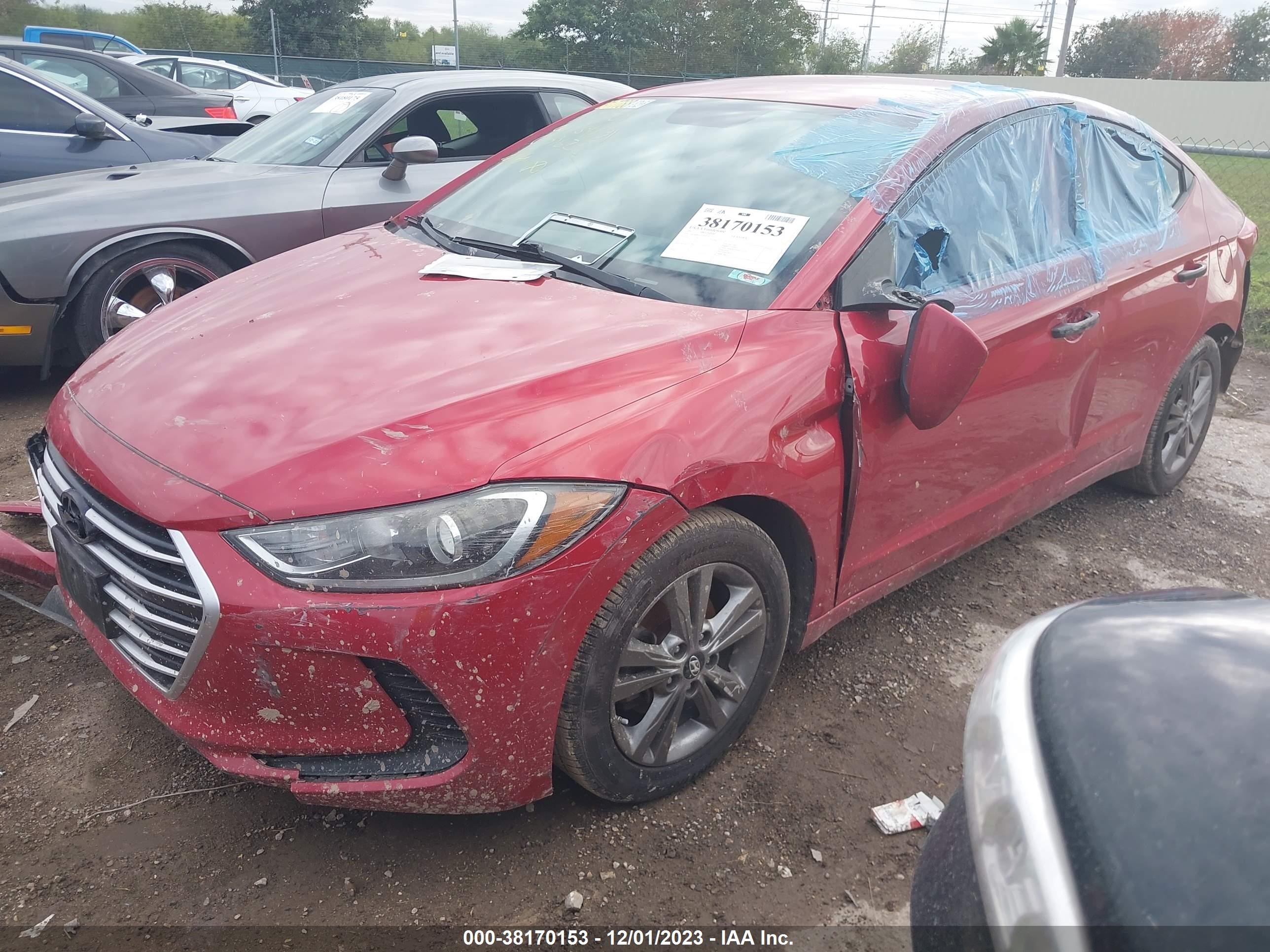 Photo 1 VIN: 5NPD84LF0HH053622 - HYUNDAI ELANTRA 