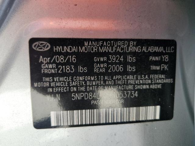 Photo 12 VIN: 5NPD84LF0HH053734 - HYUNDAI ELANTRA SE 