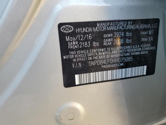 Photo 11 VIN: 5NPD84LF0HH075085 - HYUNDAI ELANTRA SE 