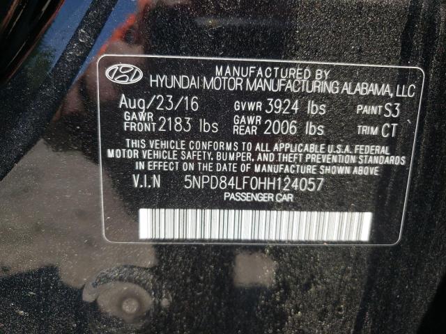 Photo 9 VIN: 5NPD84LF0HH124057 - HYUNDAI ELANTRA SE 