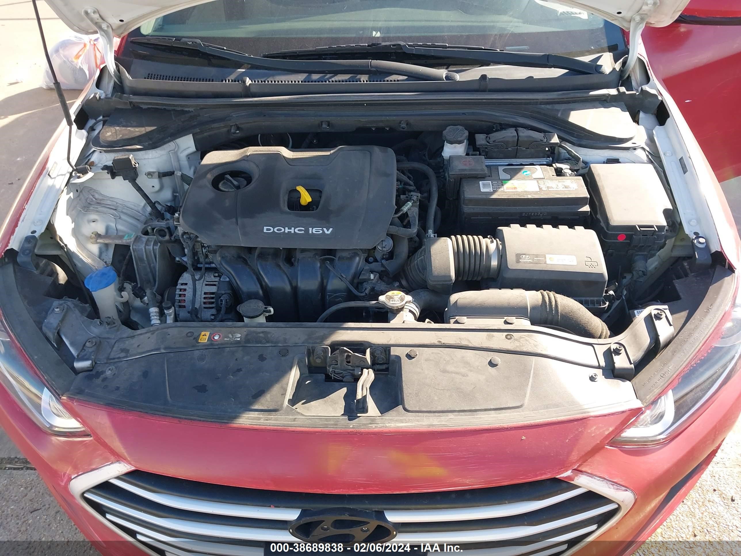 Photo 9 VIN: 5NPD84LF0HH155566 - HYUNDAI ELANTRA 