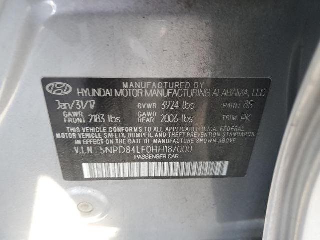 Photo 11 VIN: 5NPD84LF0HH187000 - HYUNDAI ELANTRA 