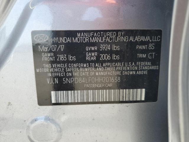 Photo 9 VIN: 5NPD84LF0HH201638 - HYUNDAI ELANTRA SE 