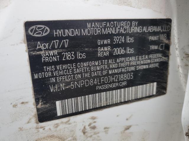 Photo 11 VIN: 5NPD84LF0JH218803 - HYUNDAI ELANTRA SE 