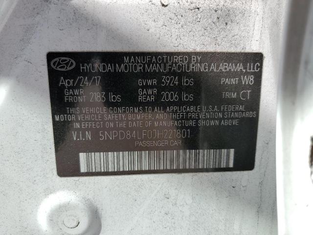 Photo 11 VIN: 5NPD84LF0JH221801 - HYUNDAI ELANTRA SE 