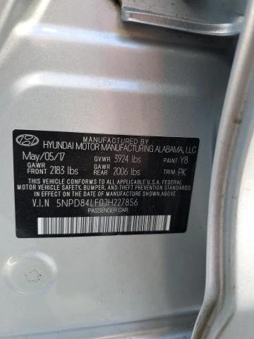 Photo 11 VIN: 5NPD84LF0JH227856 - HYUNDAI ELANTRA SE 