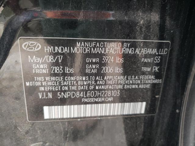 Photo 11 VIN: 5NPD84LF0JH228103 - HYUNDAI ELANTRA SE 