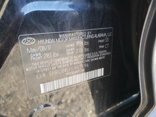 Photo 12 VIN: 5NPD84LF0JH228196 - HYUNDAI ELANTRA SE 