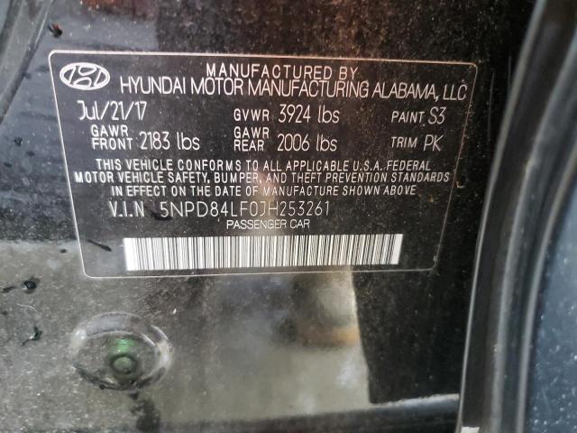 Photo 11 VIN: 5NPD84LF0JH253261 - HYUNDAI ELANTRA SE 